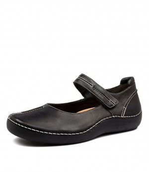 Women Ziera Lilia (Extra Wide) Mary Janes Black | Z-407628