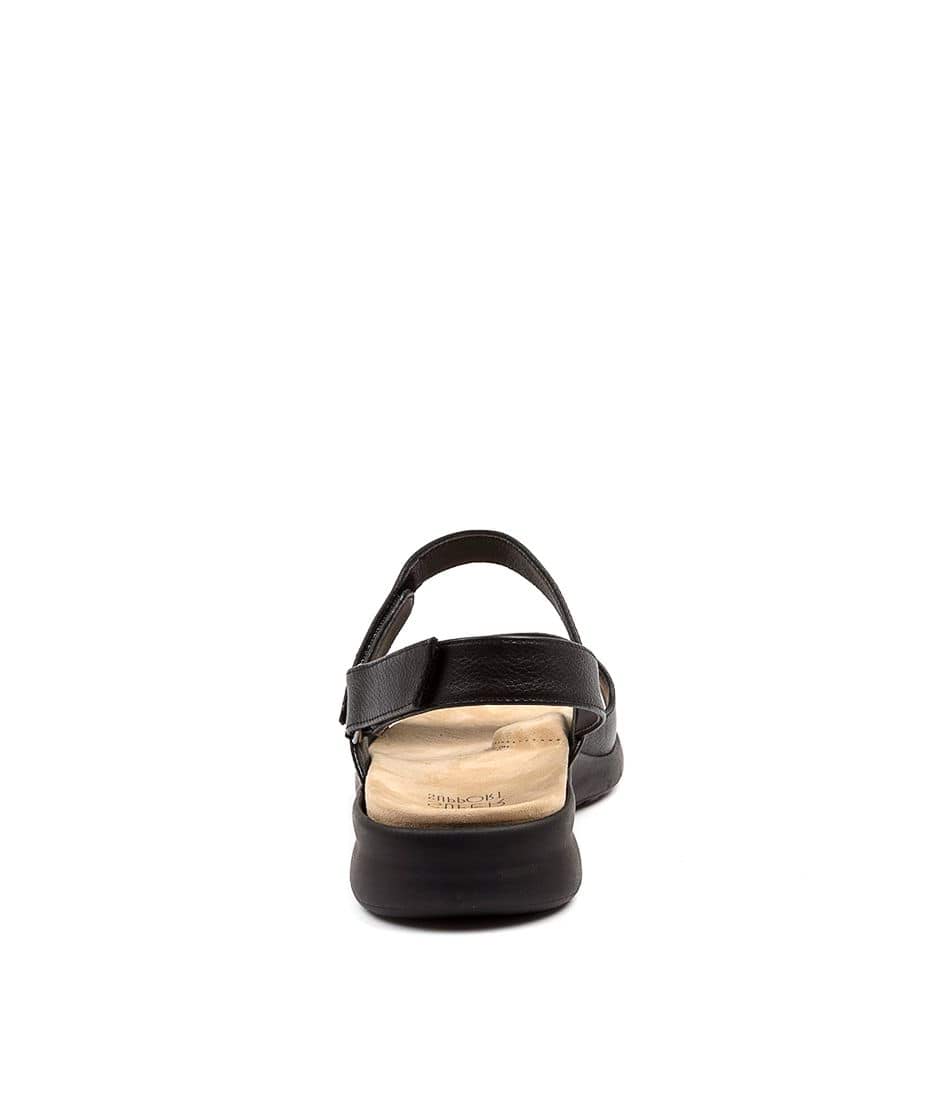 Women Ziera Benji (Extra Wide) Sandals Black | Z-315640