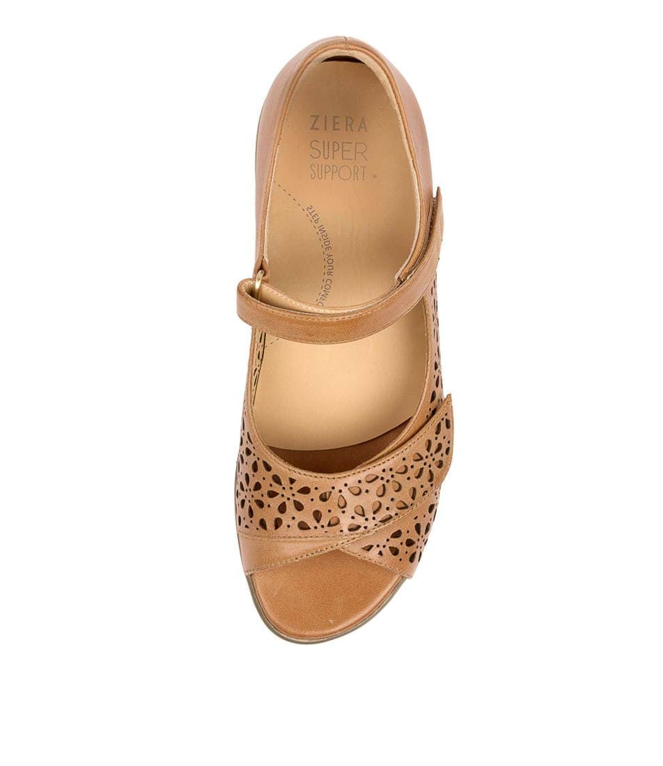 Women Ziera Daffodil (Wide) Sandals Brown | Z-245981