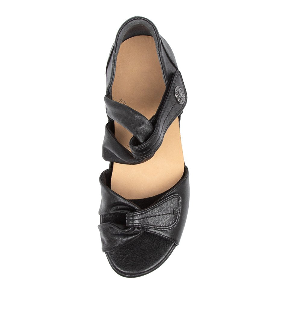 Women Ziera Doxie (Wide) Sandals Black | Z-230678