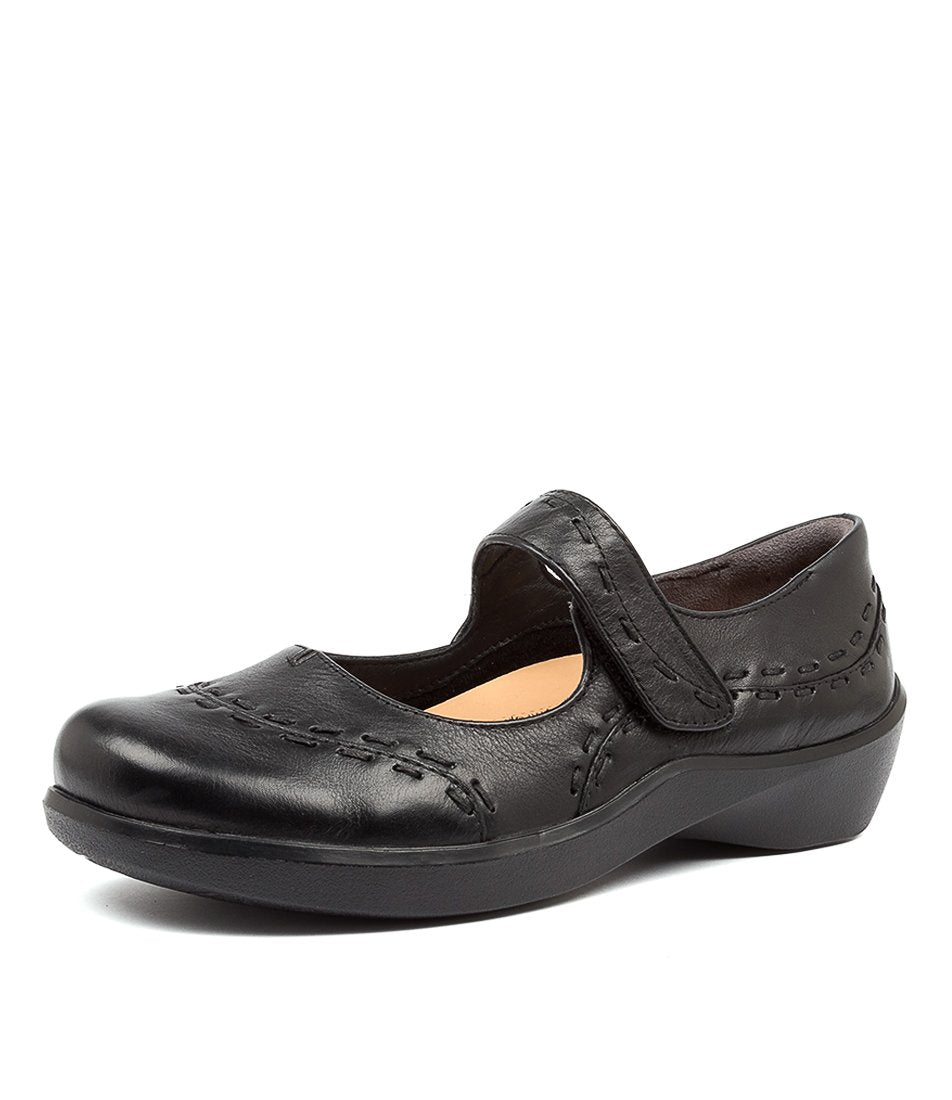 Women Ziera Gummibear (Extra Wide) Mary Janes Black | Z-976243