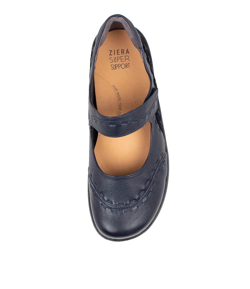 Women Ziera Gummibear (Extra Wide) Mary Janes Navy | Z-476052