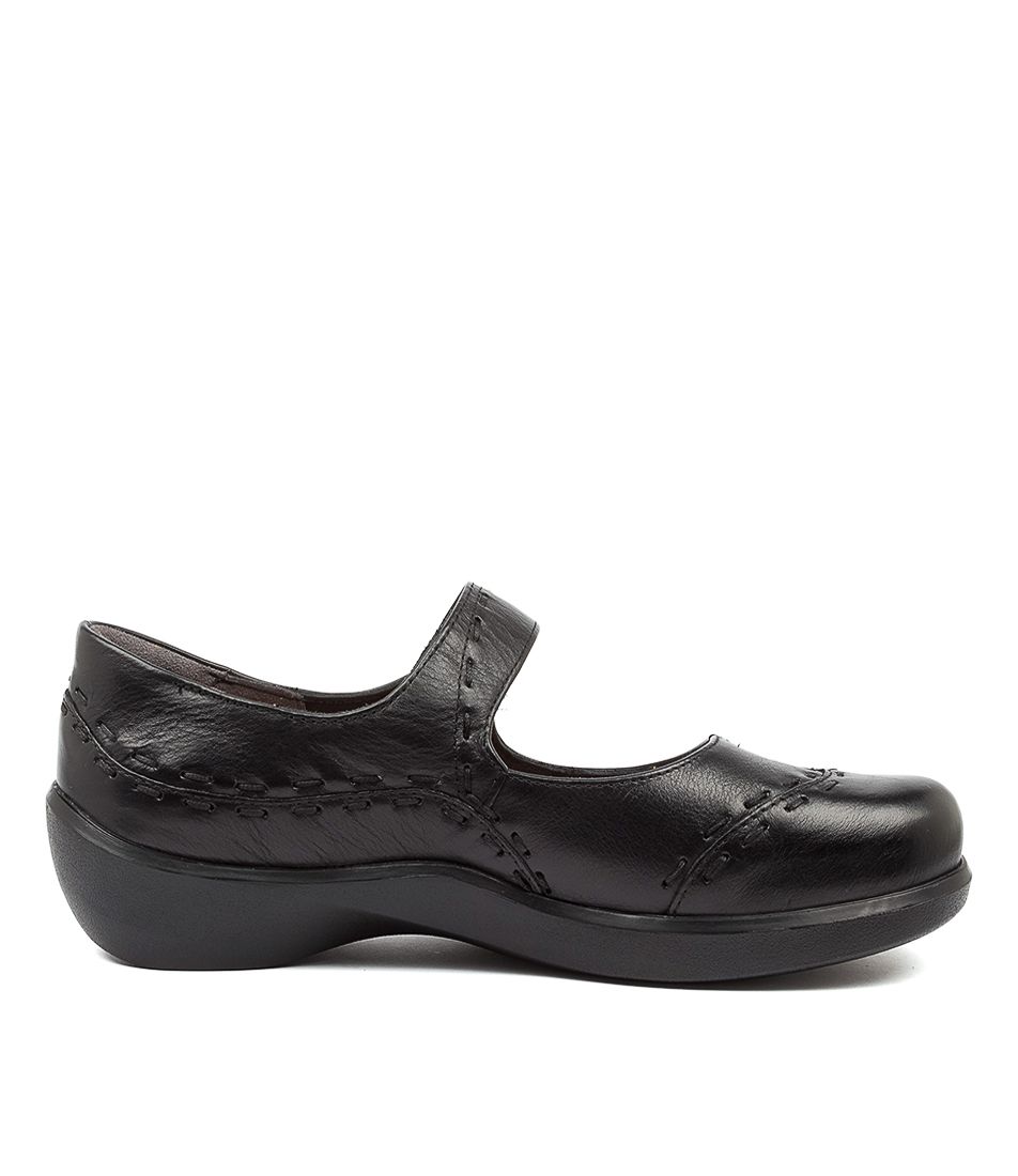 Women Ziera Gummibear (Wide) Mary Janes Black | Z-309872