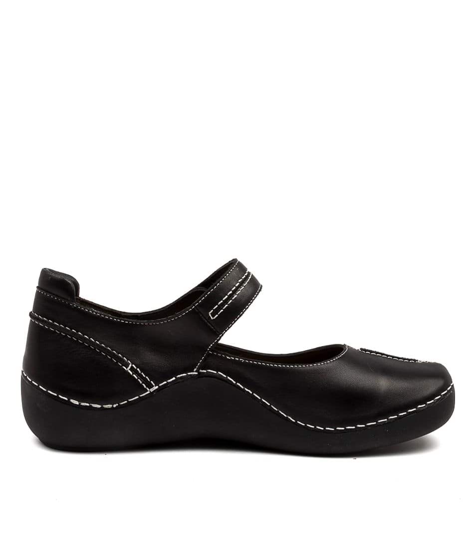 Women Ziera Lilia (Extra Wide) Mary Janes Black | Z-407628