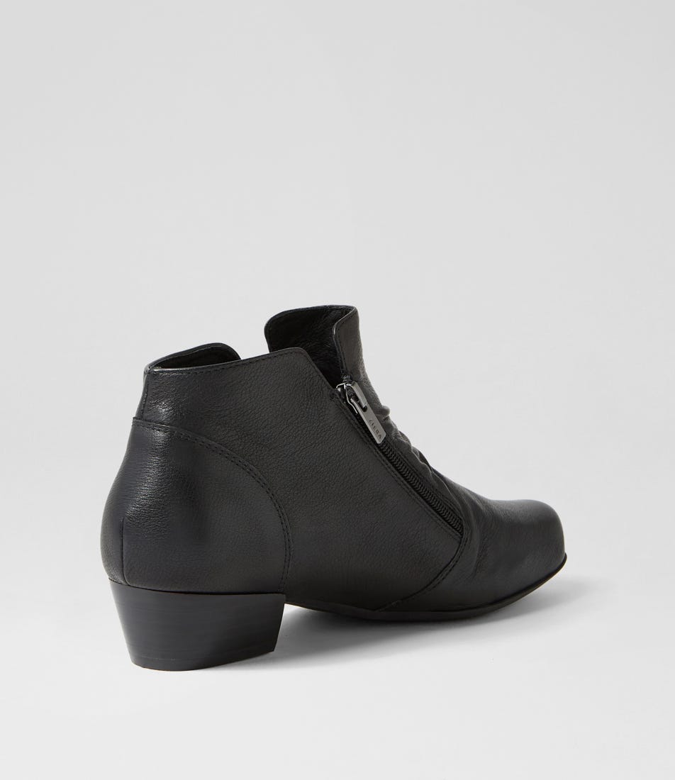 Women Ziera Quenno (Wide) Boots Black | Z-109532